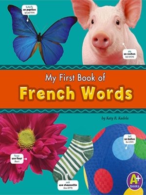 cover image of My First Book of French Words